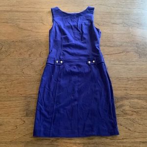 Esprit purplish blue dress - worn once - purchased in Austria - EUC - size M